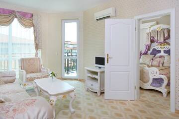 Фото номера Deluxe Apartment (2 Adults + 1 Child) - Free Beach Access Апарт-отели Hotel Taliana Beach г. Елените 8
