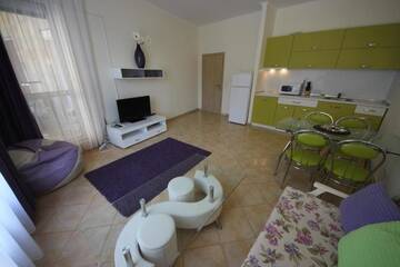 Фото номера Апартаменты с видом на бассейн Апарт-отели Menada Negresco Apartments г. Елените 5